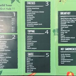 Fresh Flavors - Menu