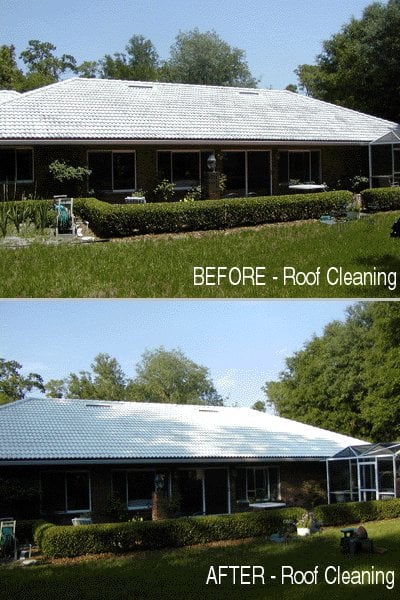 Slide of Mandrell's Pressure Cleaning