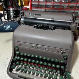 The great good helps me to keep reconditioning these old Typewriters!