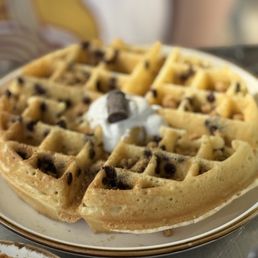 S'mores Waffle at Three Birds Cafe