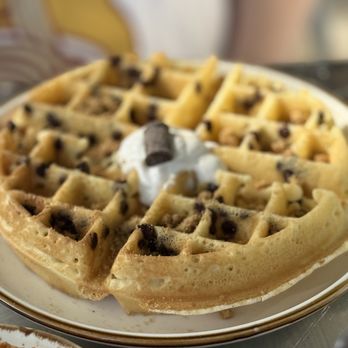 Three Birds Cafe - S'mores Waffle at Three Birds Cafe - Cafes Near Me - Winter Garden, Florida