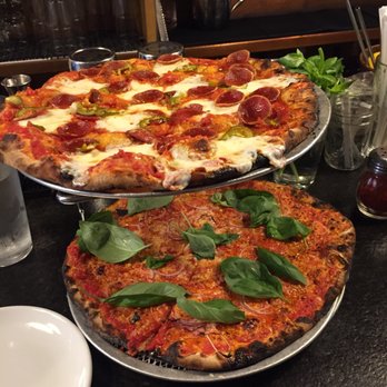 Emily - Colony pizza on top, Modern Red Planet below. - American Near Me - Brooklyn, New York
