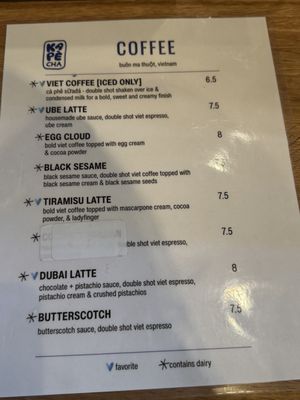 Menu photo 1 Kape Cha Spokane, WA Menu photo 1 Kape Cha Spokane, WA