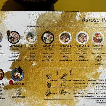 Burosu Ramen - Menu - Ramen Near Me - Studio City, California Burosu Ramen - Menu - Ramen Near Me - Studio City, California