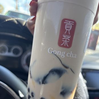 Gong Cha - Earl Grey Milk Tea with 3J - Bubble Tea Near Me - Santa Ana, California