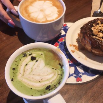 Urth Caffé - Orange - Matcha latte w espresso shot Chai tea latte - Coffee & Tea Near Me - Orange, California Urth Caffé - Orange - Matcha latte w espresso shot Chai tea latte - Coffee & Tea Near Me - Orange, California