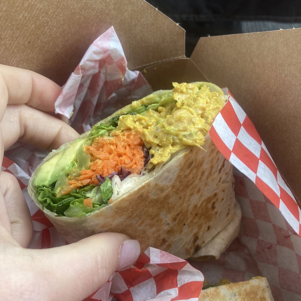 Chickpea Wrap (Vegan) Chickpea Wrap (Vegan)