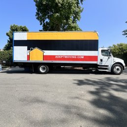 Adept moving truck