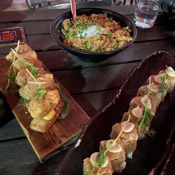 Pubbelly Sushi - Miami Beach - Miami heat, bigeye tuna, kimchi fried rice - Sushi Bars Near Me - Miami Beach, Florida Pubbelly Sushi - Miami Beach - Miami heat, bigeye tuna, kimchi fried rice - Sushi Bars Near Me - Miami Beach, Florida