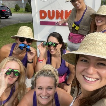Dunkin' -  a group of women wearing hats and sunglasses - Donuts Near Me - Pine Bush, New York