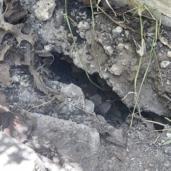 CenTex Foundation Repair - Another hole along one entire wall they didn't backfill correctly and won't refill despite a lifetime warranty - Foundation Repair Near Me - Austin, Texas