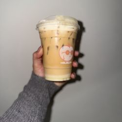 Whata Peach - Iced condensed milk latte