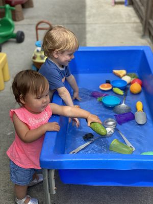 Infant & Toddler - These are a couple glimpses of our Infant and Toddler program (6 months to 24 months) where we provide a home away from home, with all the focus on early development milestones of our children as prepare them for preschool.