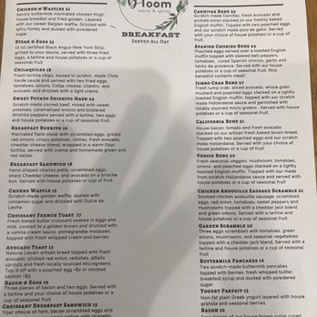 Bloom - Menu - American Near Me - Santa Clara, California