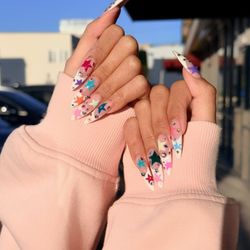 Gel X with design