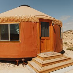 Terlingua Escondido - Cinnabar yurt welcomes you to Terlingua Escondido.