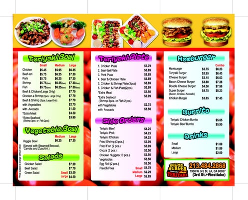 Menu photo 5 Golden Burger 11 Los Angeles, CA Menu photo 5 Golden Burger 11 Los Angeles, CA