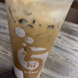 Hi 5 Tea - Hi 5 Coffee (with almond milk substitution)!!