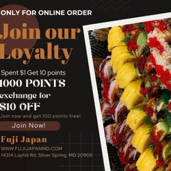 Fuji Japan - Only for online order.