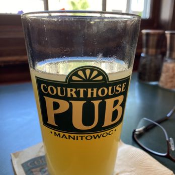 Courthouse Pub - Agave Shandy - New American Near Me - Manitowoc, Wisconsin