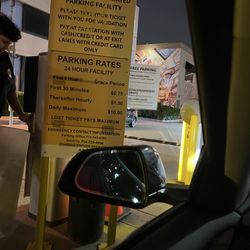 Tesla Supercharger - I think its 1 hr free