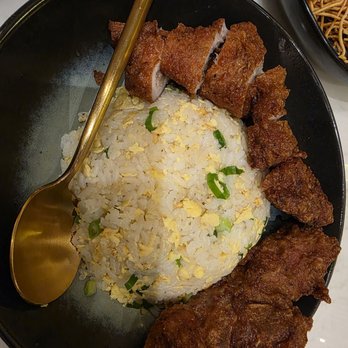 Supreme Dumplings - Pork chop fried rice. Chop was good. Rice dry and lacked flavor. - Shanghainese Near Me - Honolulu, Hawaii