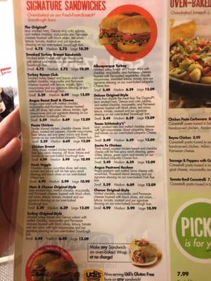 Menu photo 8 Schlotzsky's Las Vegas, NV