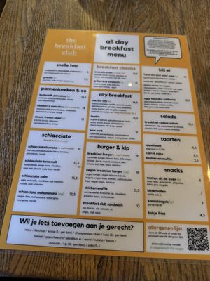 Menu photo 4 The Breakfast Club Amsterdam, NH Menu photo 4 The Breakfast Club Amsterdam, NH