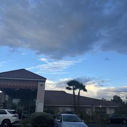 Rainbow above the daycare!
