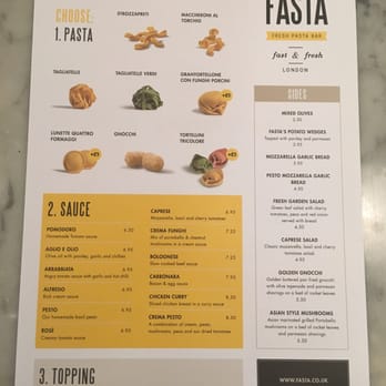 Fasta - Italian Near Me - London, XGL