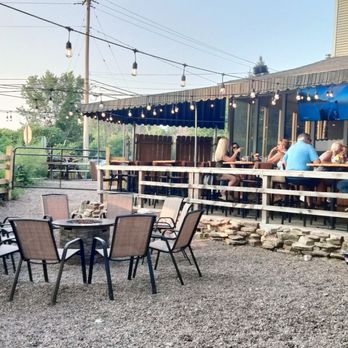 The Ship Bar & Grill - Outdoor fire area and covered patio - Seafood Near Me - Lockport, New York The Ship Bar & Grill - Outdoor fire area and covered patio - Seafood Near Me - Lockport, New York