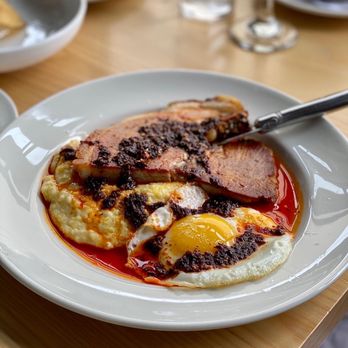 Westward - Pork loin and polenta - New American Near Me - Seattle, Washington Westward - Pork loin and polenta - New American Near Me - Seattle, Washington