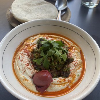 The Peacock - Short rib hummus - Mediterranean Near Me - Austin, Texas The Peacock - Short rib hummus - Mediterranean Near Me - Austin, Texas