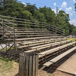 Civitan Park - Bleachers at Civitan Park, Hickory