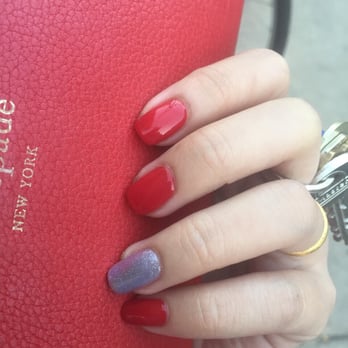 Hi-Way Nails - Red velvet colors =) - Nail Salons Near Me - Chicago, Illinois