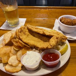 Fried catfish dinner... YES! Fried catfish dinner... YES!