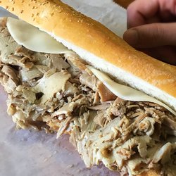 Peter & Sons Sandwiches - Roast Pork on Sarcone's Bakery roll