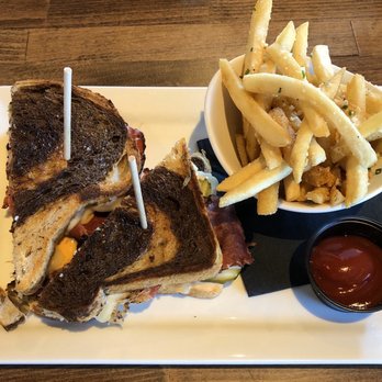 The Porch - Rueben and truffle fries. Sooo good. i recommend the sauerkraut. - Cocktail Bars Near Me - Tempe, Arizona