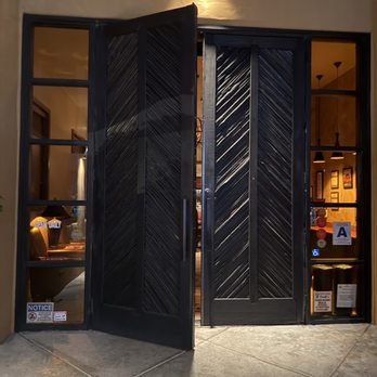 LG's Prime Steakhouse - Beautiful large door entrance - Steakhouses Near Me - La Quinta, California