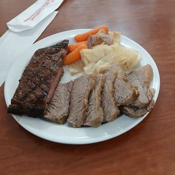 Golden Corral Buffet & Grill - Corned beef and cabbage St Patrick won't be happy No flavor it tastes boiled So sad - Buffets Near Me - Hesperia, California Golden Corral Buffet & Grill - Corned beef and cabbage St Patrick won't be happy No flavor it tastes boiled So sad - Buffets Near Me - Hesperia, California