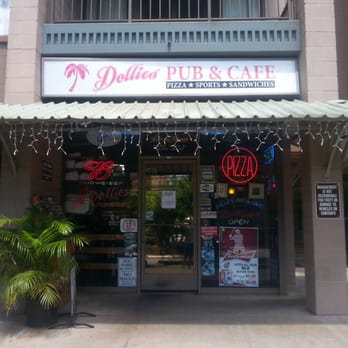 Dollies Pub & Cafe - Small front entrance. Don't miss it! - Pizza Near Me - Lahaina, Hawaii Dollies Pub & Cafe - Small front entrance. Don't miss it! - Pizza Near Me - Lahaina, Hawaii