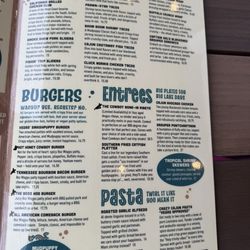 The Mudpuppy - Menu