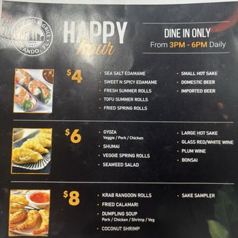 City Pho & Grill - Great happy hour menu - Vietnamese Near Me - Orlando, Florida