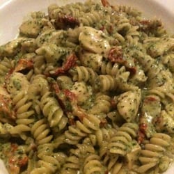 Mazara Trattoria - Fusilli Pesto e Pollo $12 so awesome!