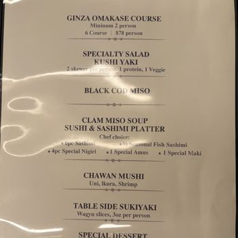Ginza - Izakaya Near Me - Las Vegas, Nevada