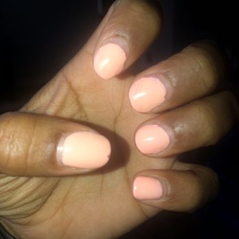 Savanna Nails & Spa - My gel mani two weeks later. - Waxing Near Me - Mansfield, Massachusetts Savanna Nails & Spa - My gel mani two weeks later. - Waxing Near Me - Mansfield, Massachusetts