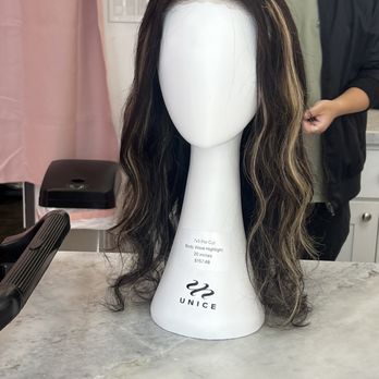 UNice Hair - I got a new wig of course but the 2 workers were very nice and helpful helped when I asked for opinions beyond polite - Wigs Near Me - Carson, California