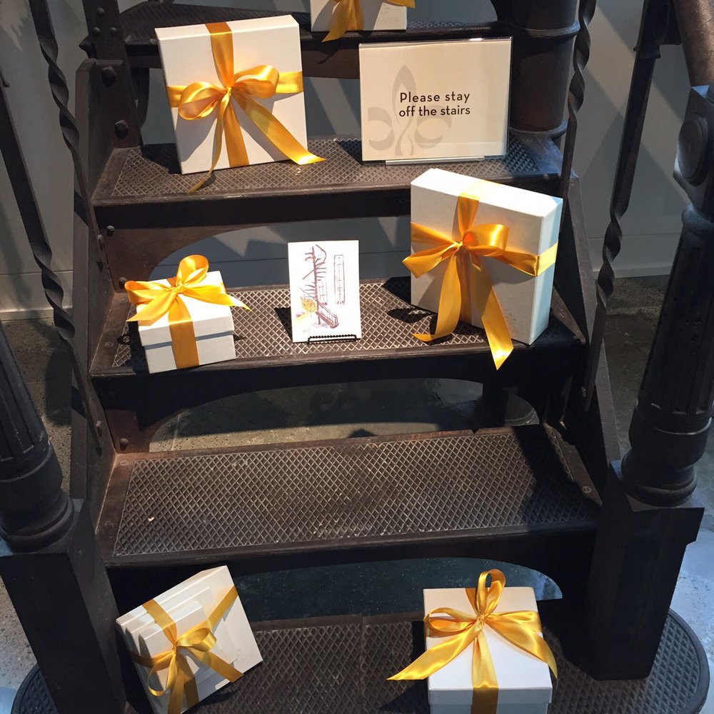 Fran's Chocolates - Golden ribbons. - Chocolatiers & Shops Near Me - Seattle, Washington
