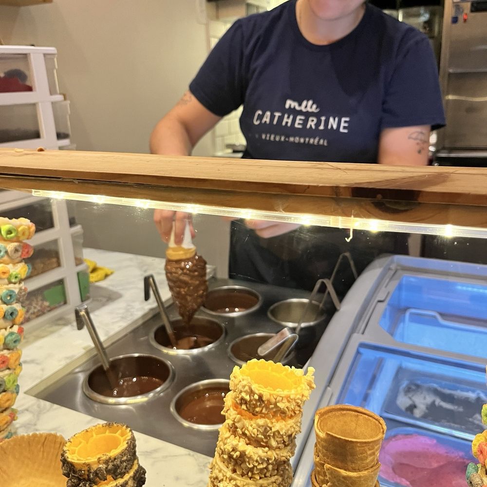 Mlle Catherine - Dip! - Ice Cream & Frozen Yogurt Near Me - Montreal, Quebec Mlle Catherine - Dip! - Ice Cream & Frozen Yogurt Near Me - Montreal, Quebec