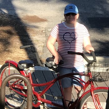 Forest Beach Surf & Cycle - A step closer to riding my own bike!!! - Bike Rentals Near Me - Hilton Head Island, South Carolina